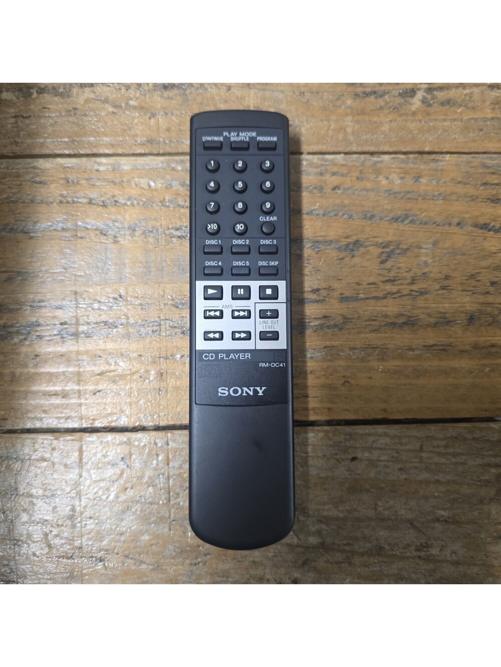 Sony OEM Remote Control RM-DC41 For CDP-CE405 CDP-C250Z Multi-CD Player ~ WORKS!